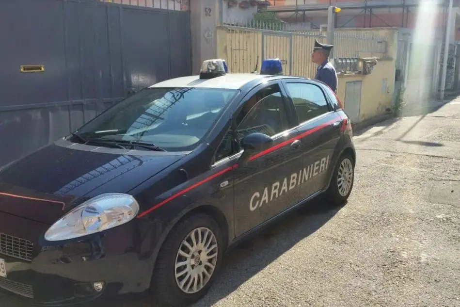Una fase degli arresti effettuati dai Carabinieri