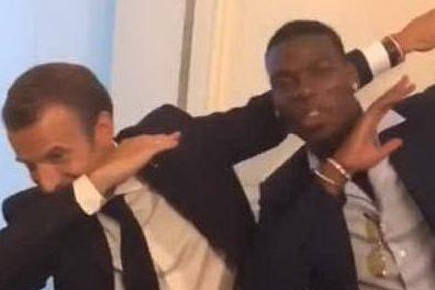 Francia campione: la &quot;dab dance&quot; di Pogba e Macron all'Eliseo