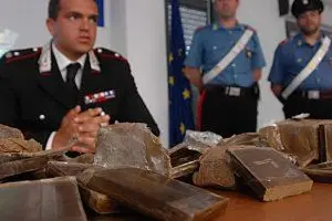 La droga sequestrata