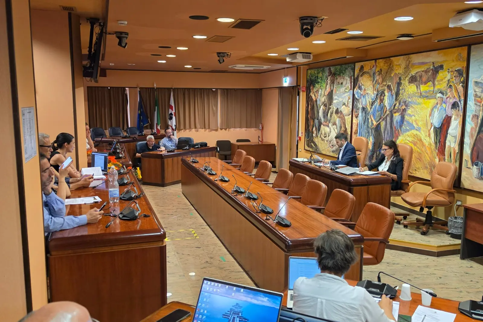 Seduta del Consiglio provinciale di Oristano