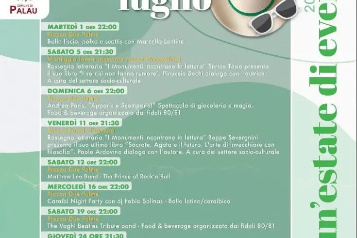 La locandina dell'evento