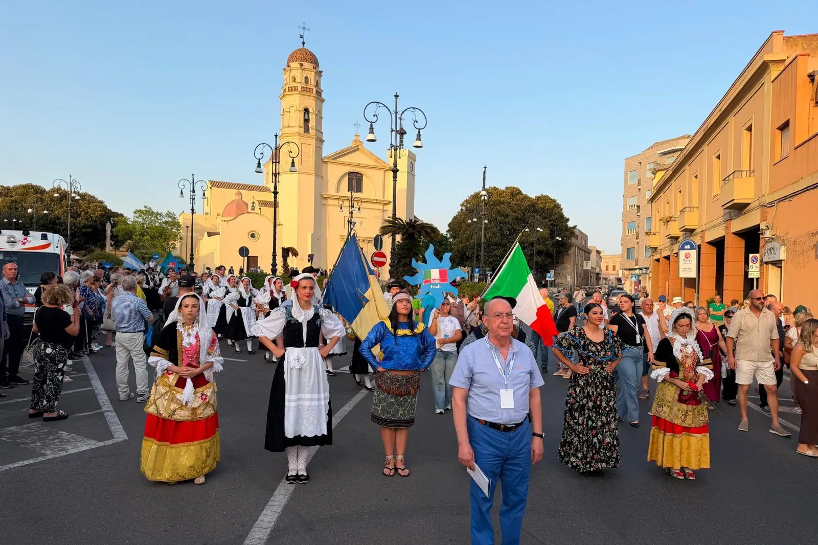 La sfilata di apertura, a Quartu, di Sciampitta 2026