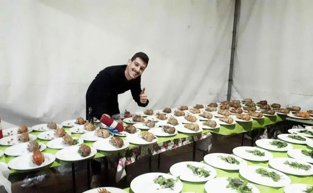 Lo chef Dario Piras (foto concessa)