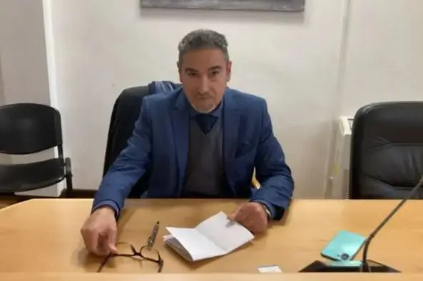 Il consigliere Sebastiano Sassu (foto Pala)