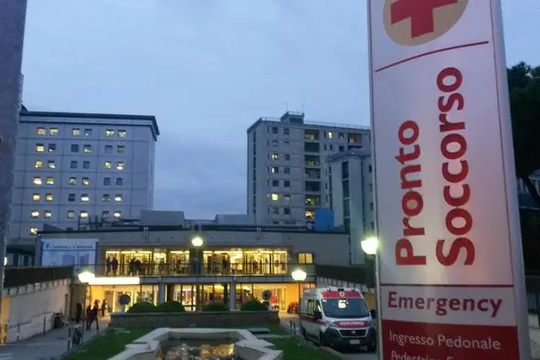 Ospedale a Padova (foto Ansa)