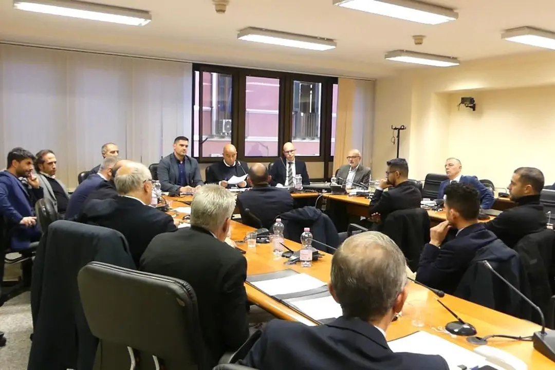  La riunione a Cagliari (Archivio L'Unione Sarda)