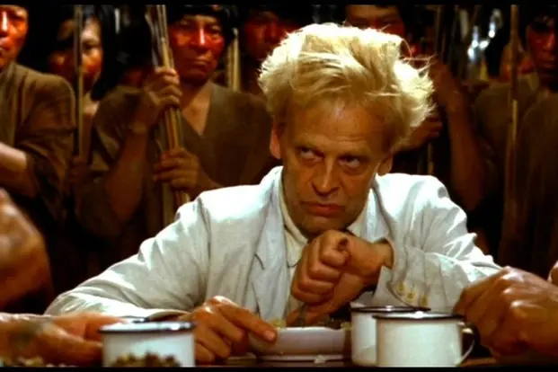 Fitzcarraldo, una scena del film (foto Pinterest)