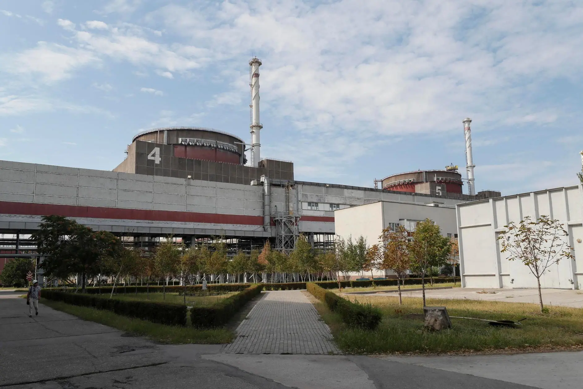 La centrale di Zaporizhzhia (Ansa - Epa)