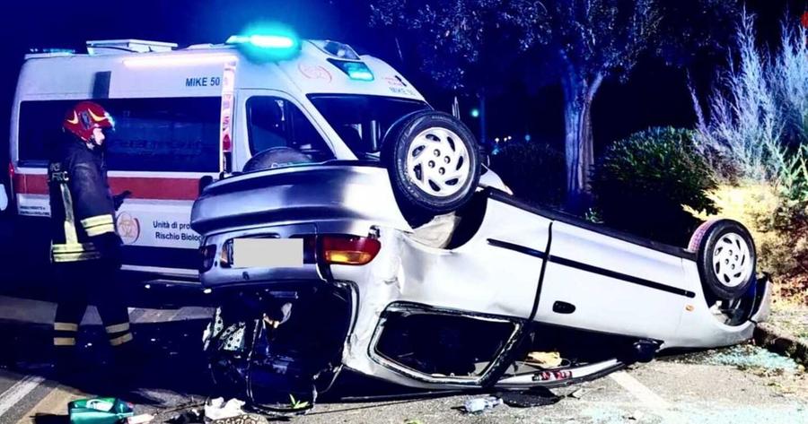 Un incidente al Poetto causa cinque feriti: si cerca un’auto pirata