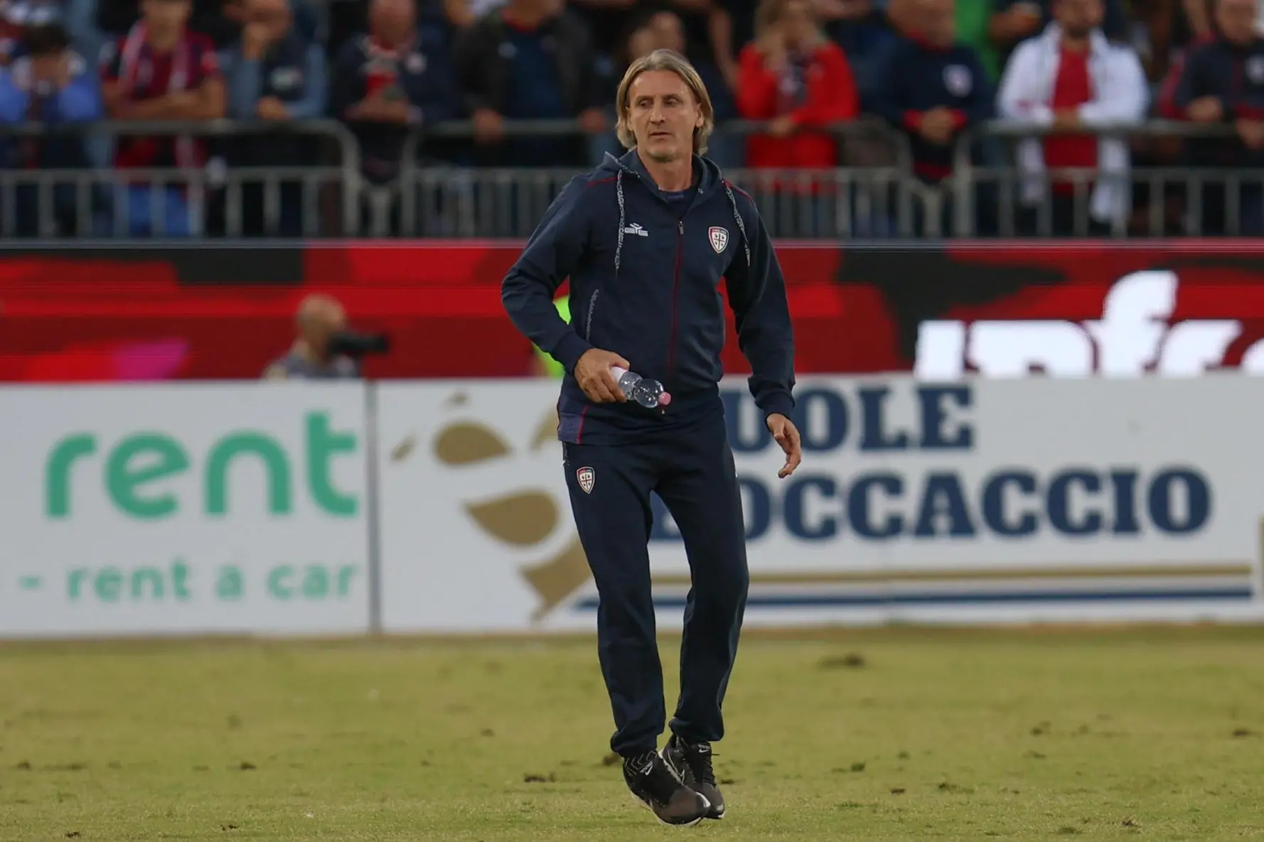 Davide Nicola, allenatore del Cagliari (foto Ansa)