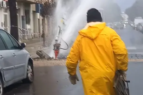 La perdita in via Manara