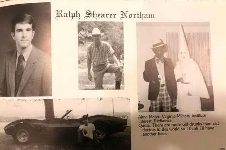 Foto con il cappuccio del Ku Klux Klan, bufera sul governatore della Virginia