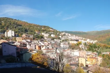 Una panoramica di Desulo