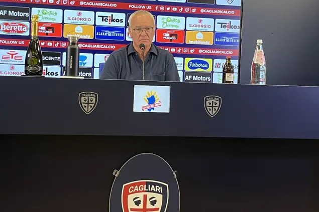 Claudio Ranieri in conferenza stampa