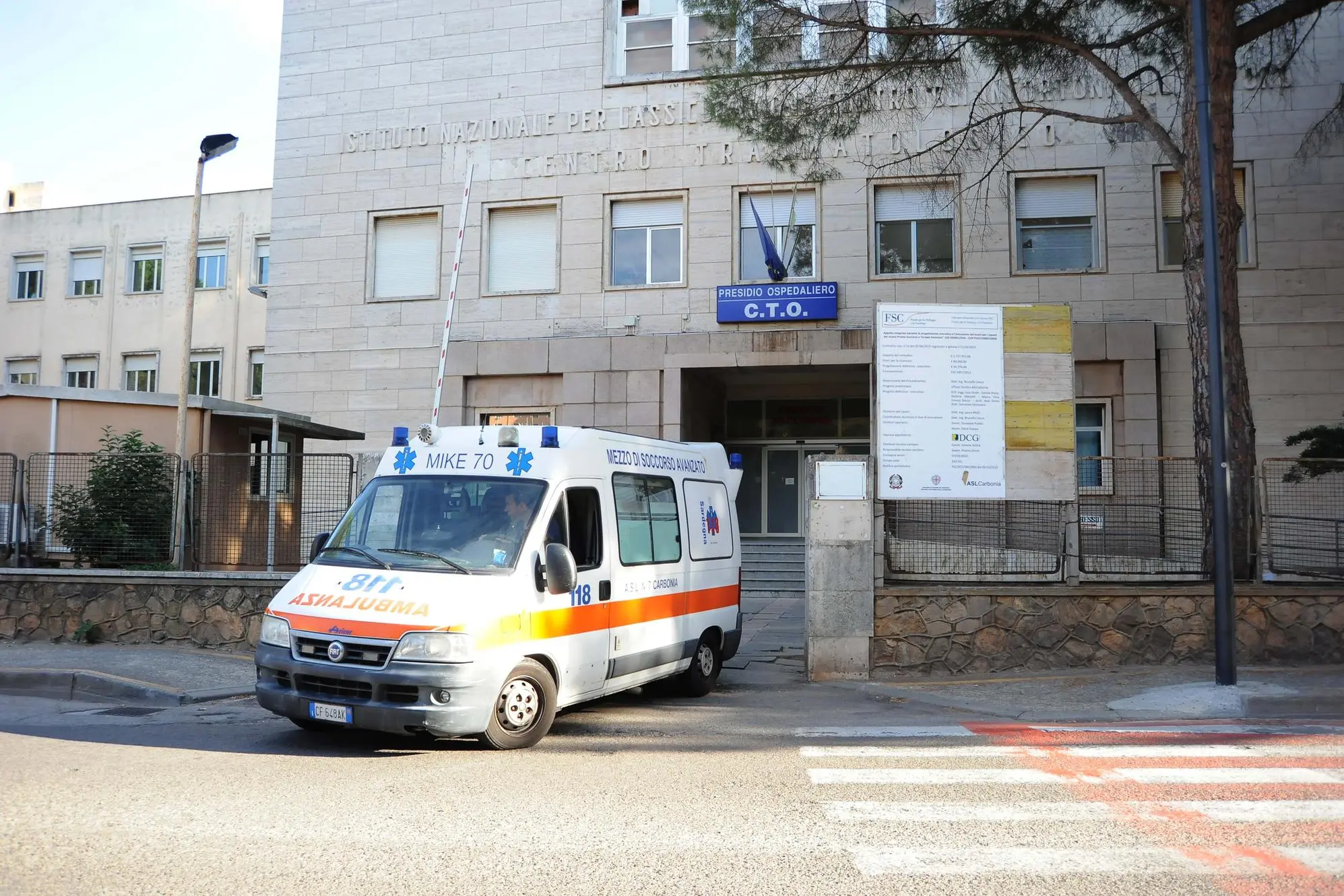 Un ospedale (L'Unione Sarda)