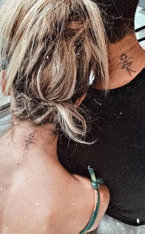 Il tatuaggio (foto Instagram)