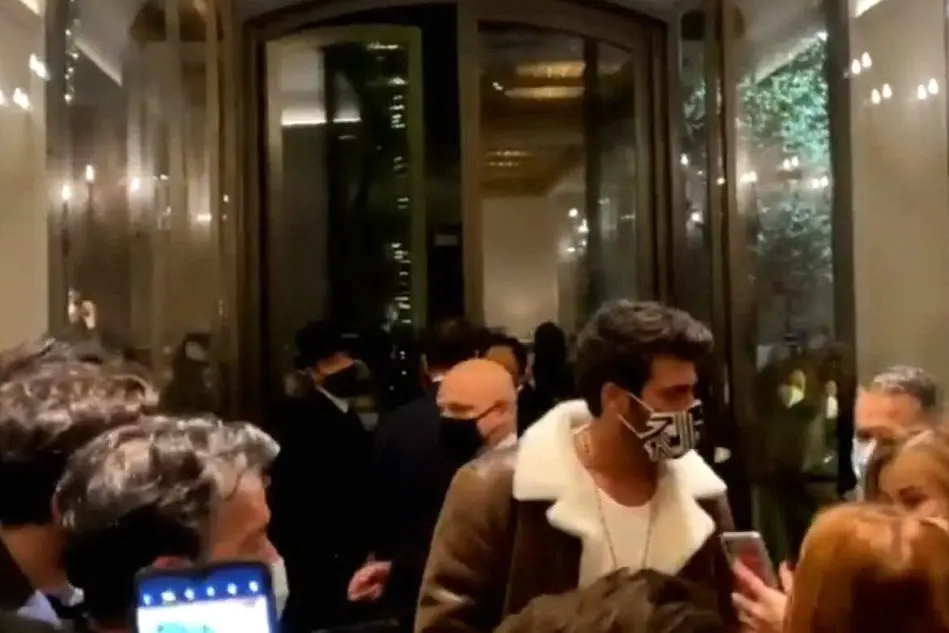 (foto da frame video Twitter)