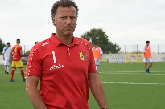 Massimiliano Paba, allenatore dell'Uri (foto Serreli)