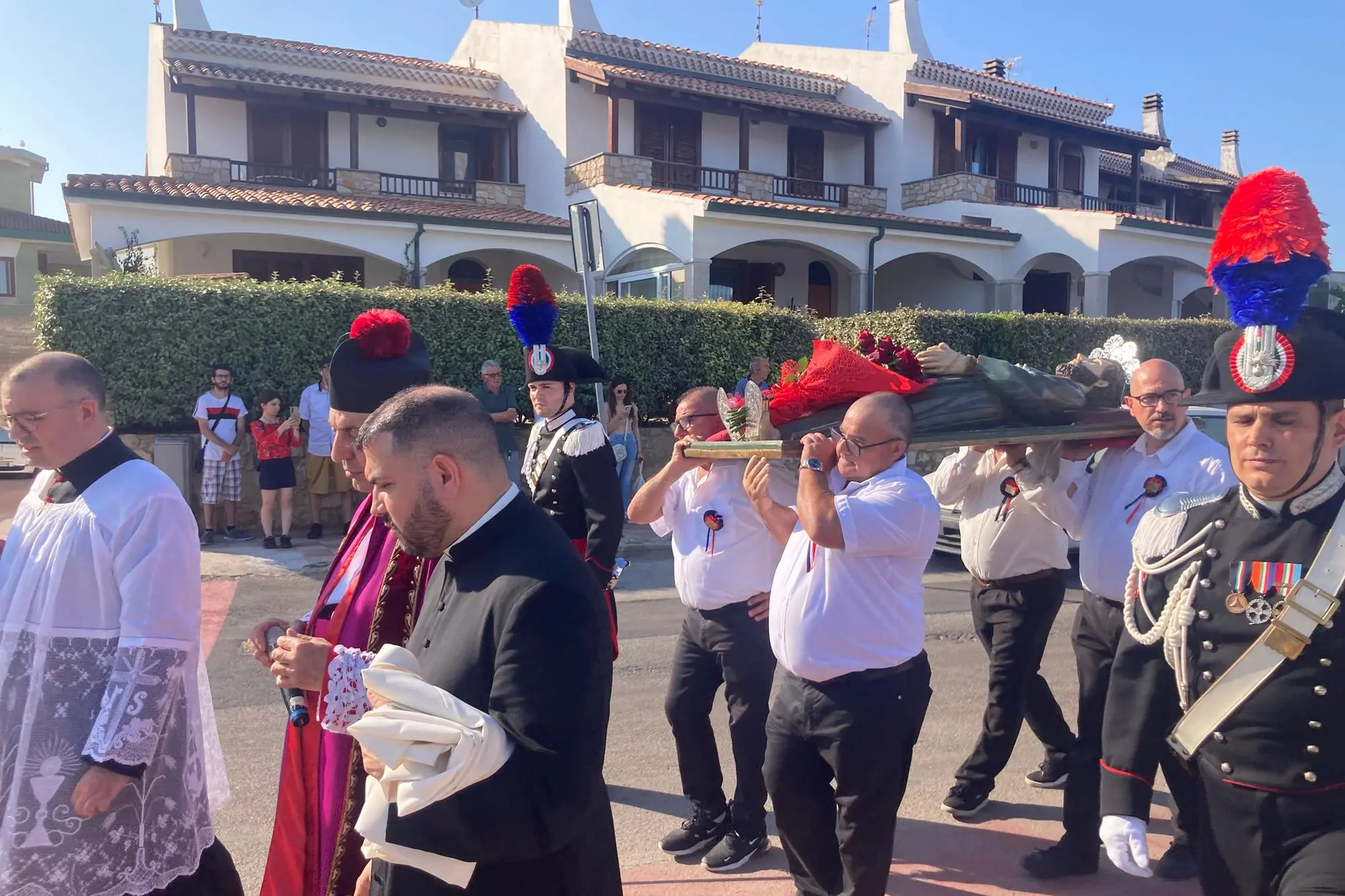 La processione dei Santi Martiri Turritani (foto Pala)