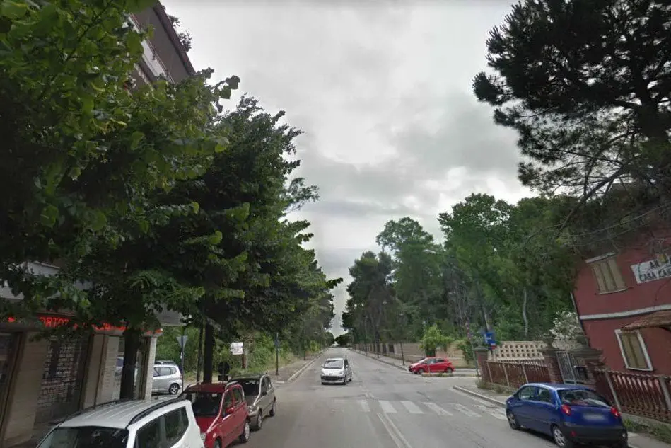 Viale della Pineta (foto Google Maps)