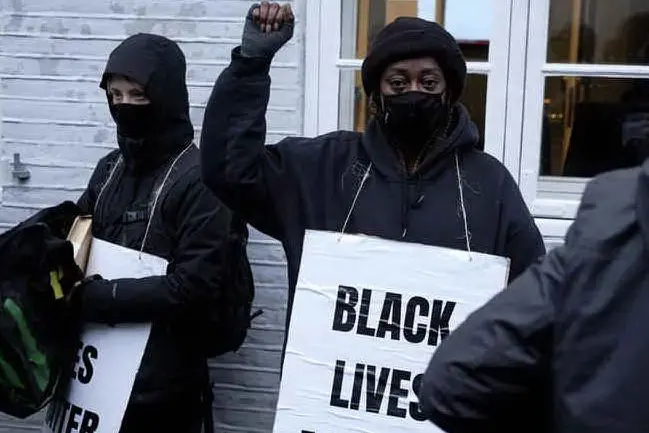 Una manifestazione di Black Lives Matter (Ansa)