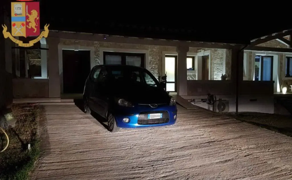 Gli esterni di una delle ville