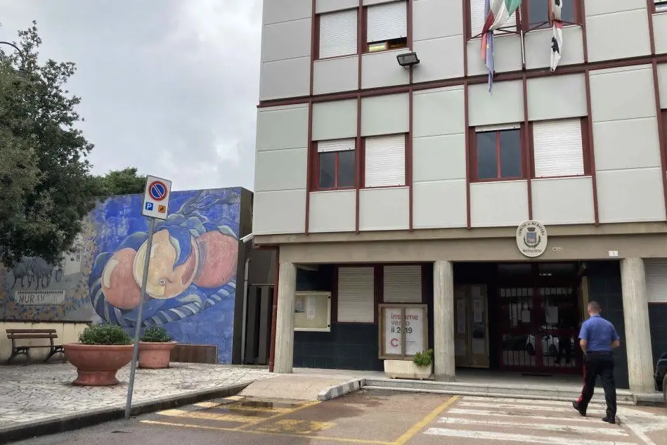 Il municipio di Muravera (Archivio L'Unione Sarda)