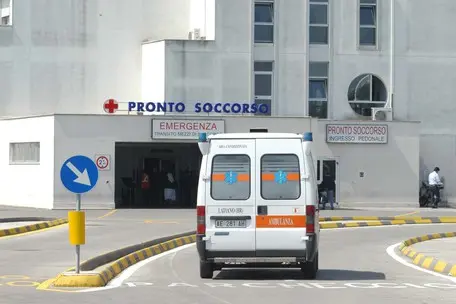 Il Pronto soccorso dell'ospedale Perrino di Brindisi (Ansa)