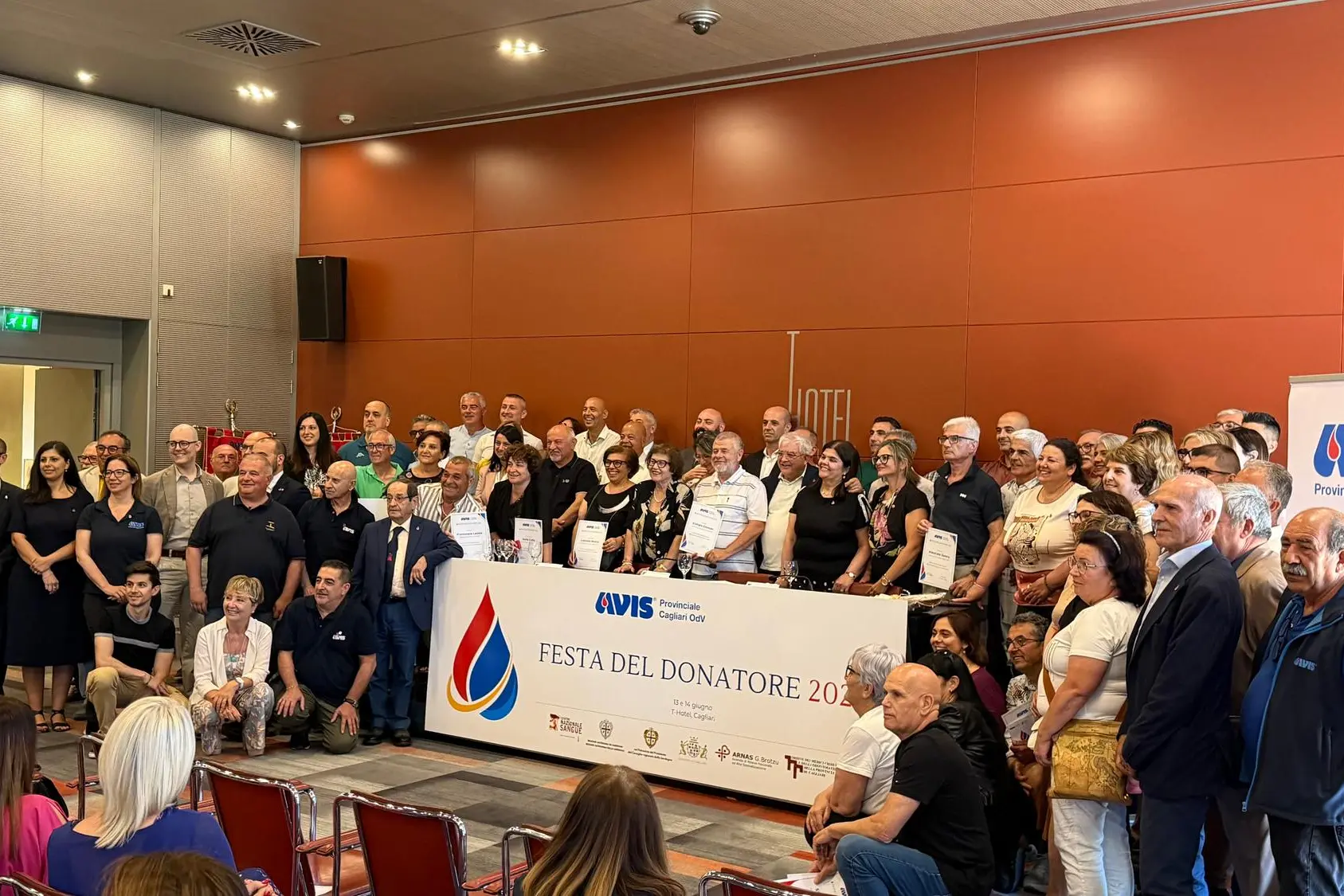 Cagliari, l’Avis provinciale premia 48 donatori Festa del Donatore
