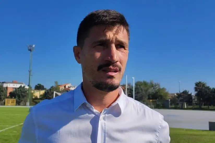 Fabio Pisacane, allenatore del Cagliari Primavera (foto Accardi)