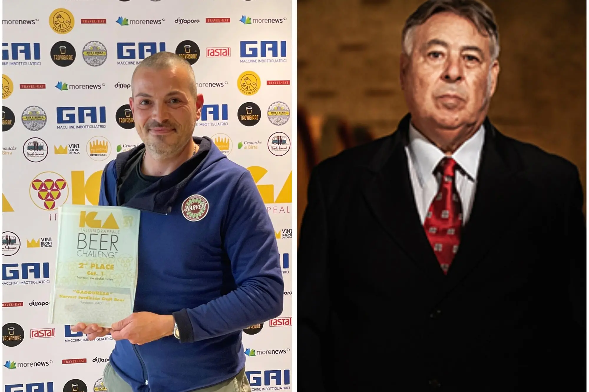 Davide Piga e Ferruccio Deiana (foto Serreli)
