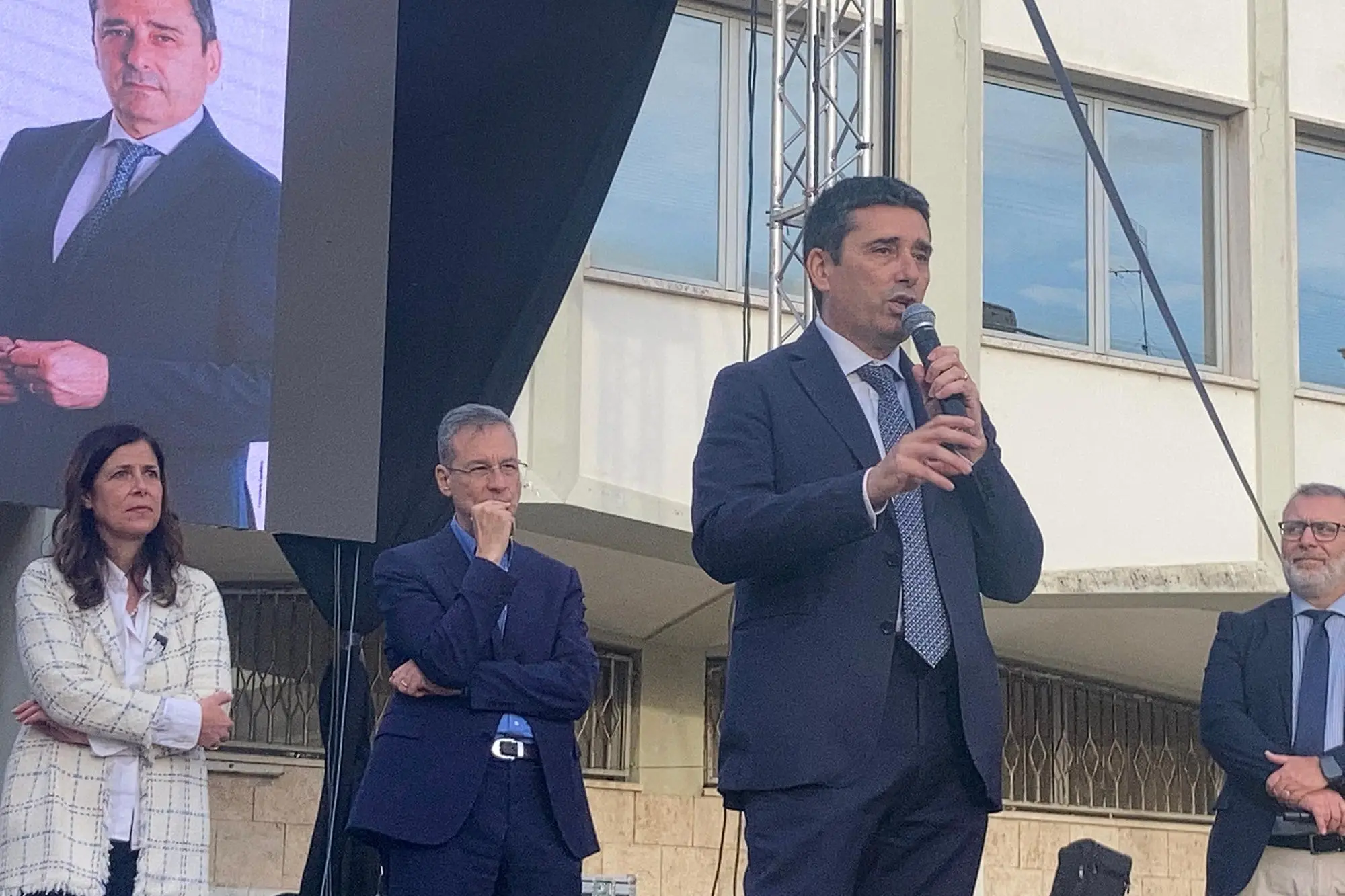 Il sindaco Massimo Mulas (foto Pala)
