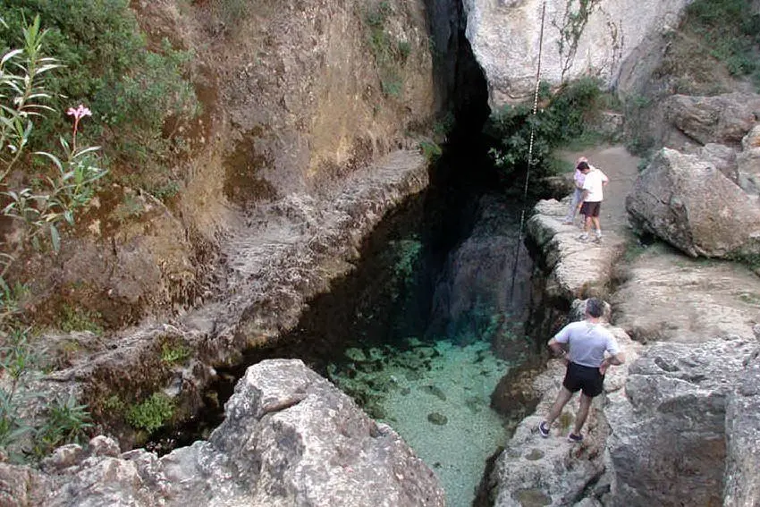 La fonte di Su Gologone (Archivio L'Unione Sarda - Locci)