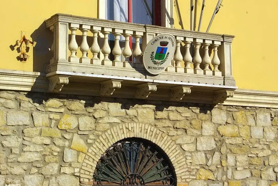 Il Municipio di Senorbì (L'Unione Sarda - Sirigu)