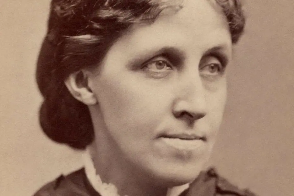 Louisa May Alcott in un ritratto attribuito a George Kendall Warren che risale al 1870 circa