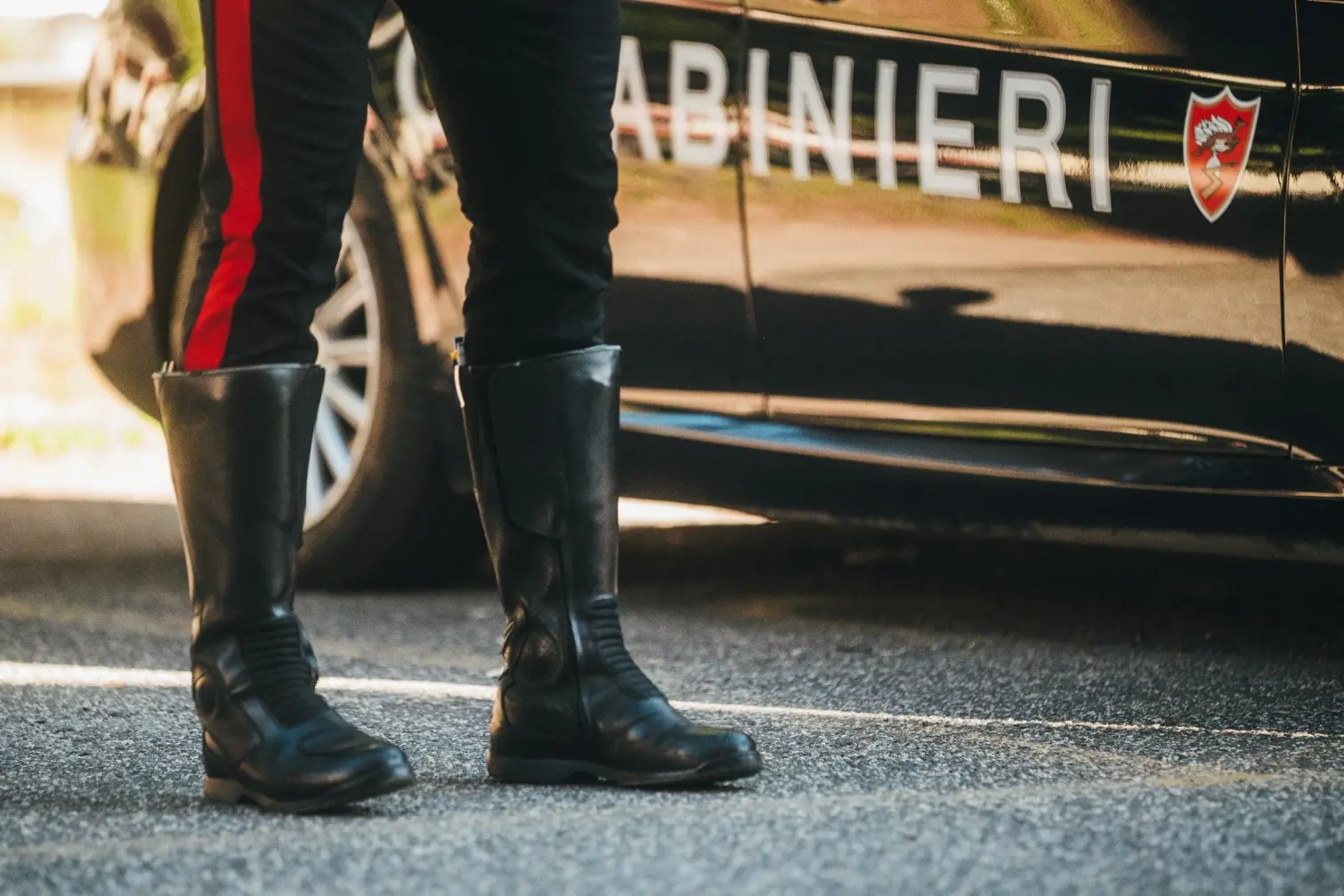 La donna è stata fermata dai carabinieri