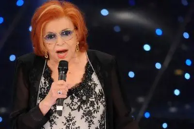 La cantante Nilla Pizzi