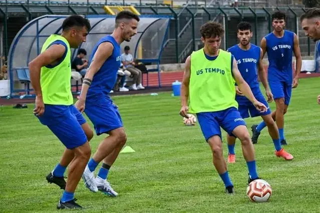 Un allenamento del Tempio (foto Serreli)
