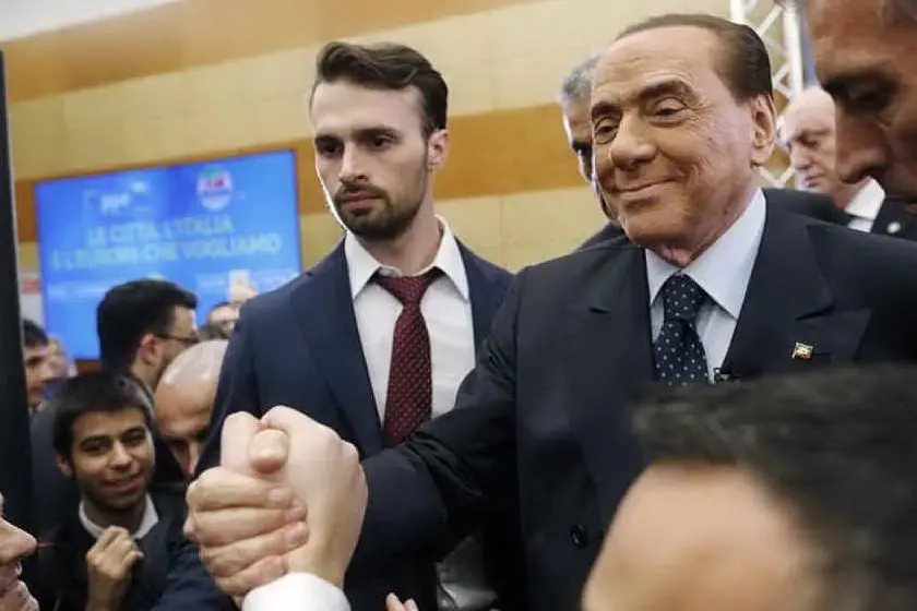 Silvio Berlusconi (foto Matteo Sau)