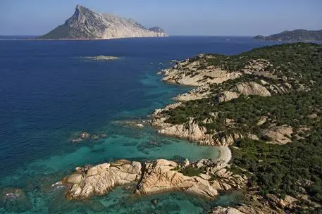L'Isola di Tavolara (Ansa)