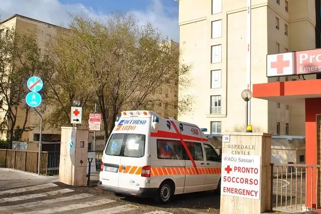 L'ospedale Santissima Annunziata (L'Unione Sarda)