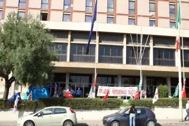 Il palazzo in viale Trento