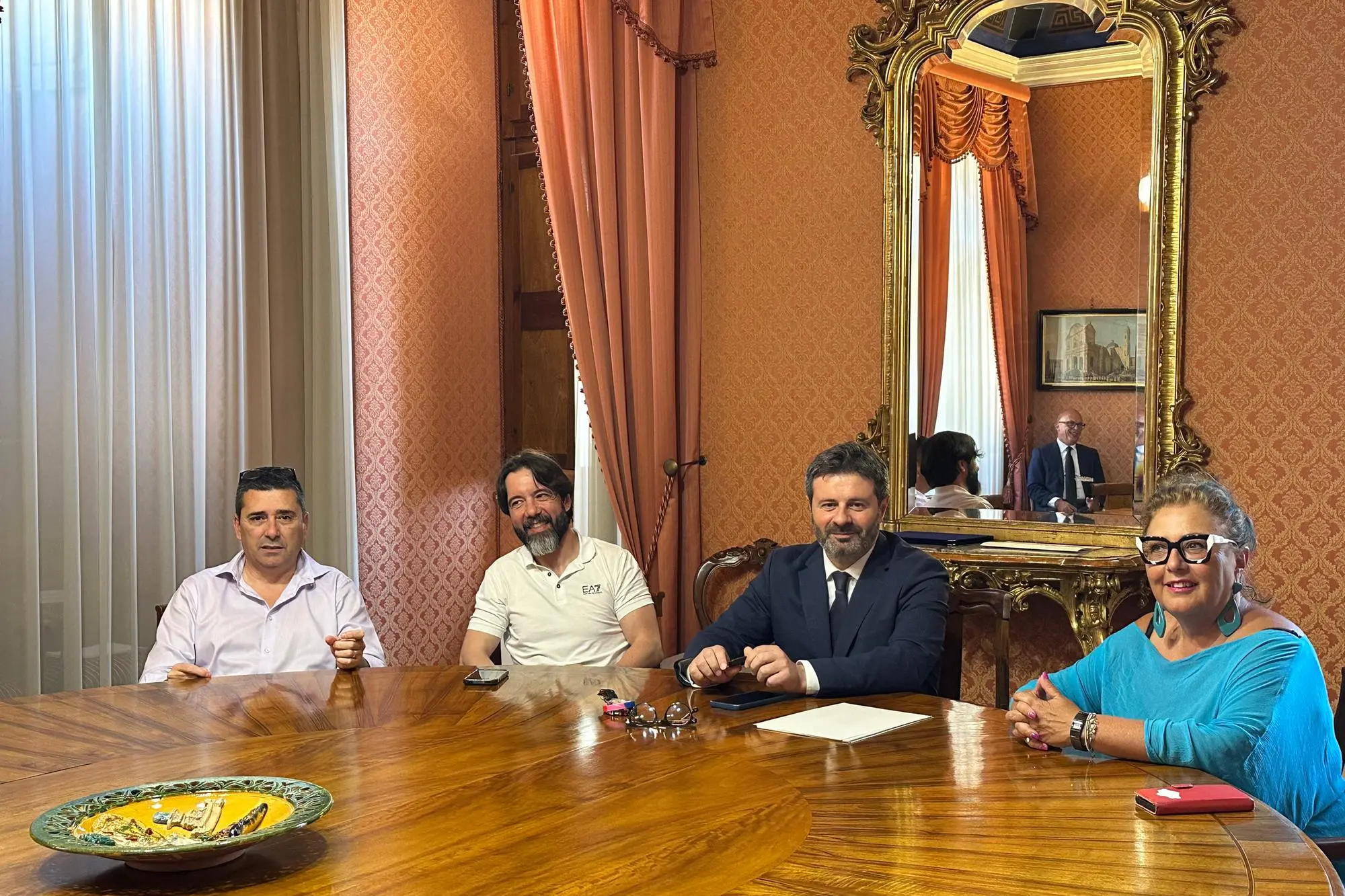 L'incontro a Palazzo Ducale (foto Floris)