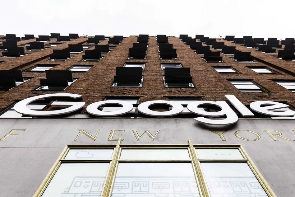 Gli uffici di Google a New York (Ansa)