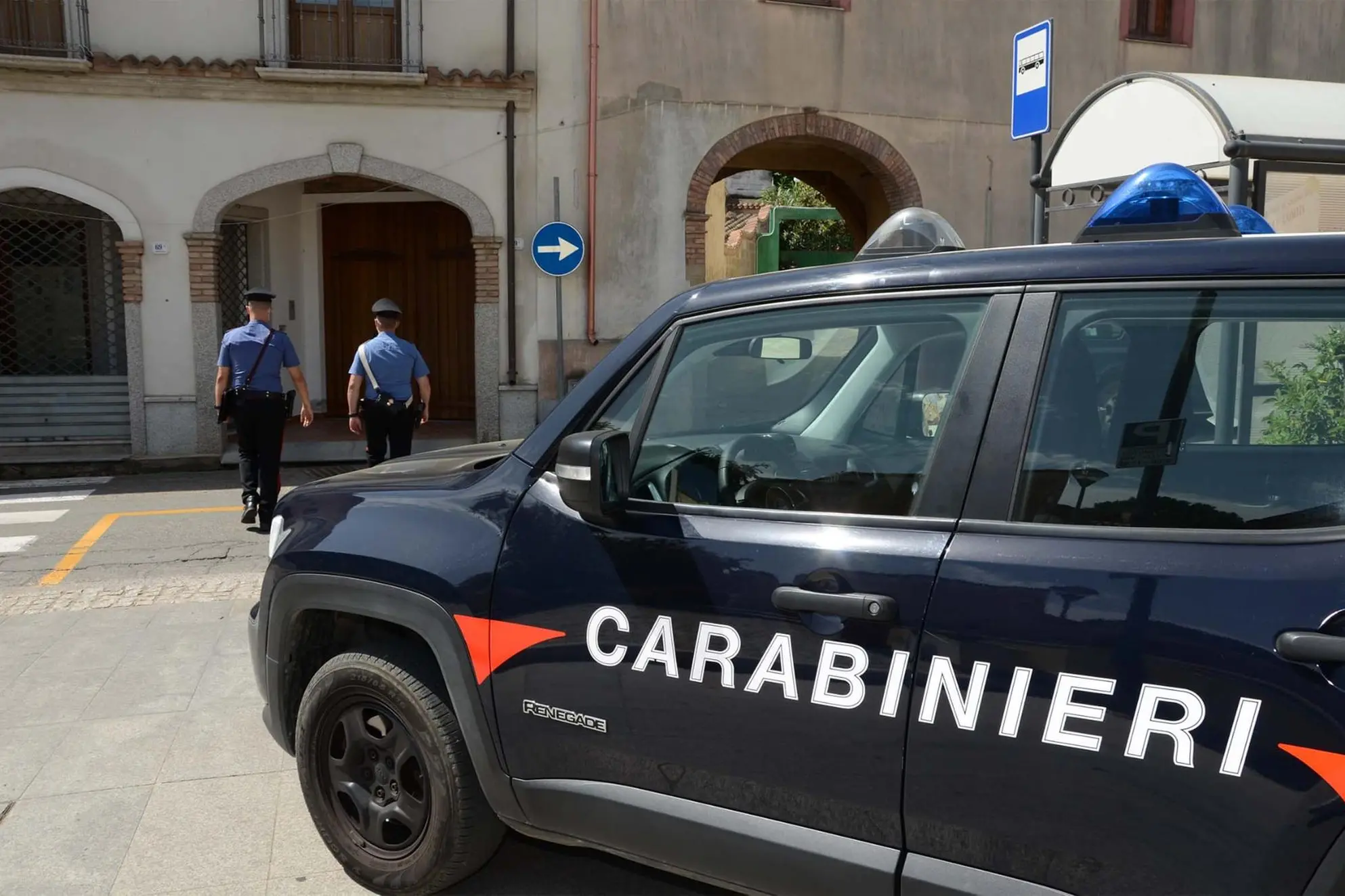 Carabinieri in servizio