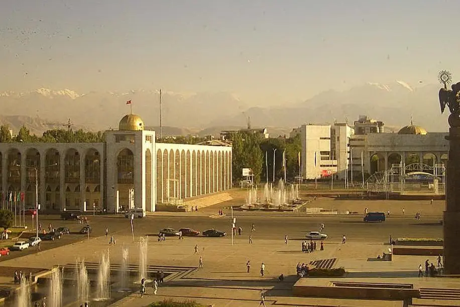 La capitale del Kirghizistan (foto wikimedia)