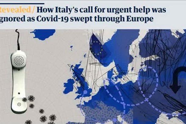 Covid, il Guardian: &quot;Quel grido d'allarme dell'Italia inascoltato dalla Ue&quot;