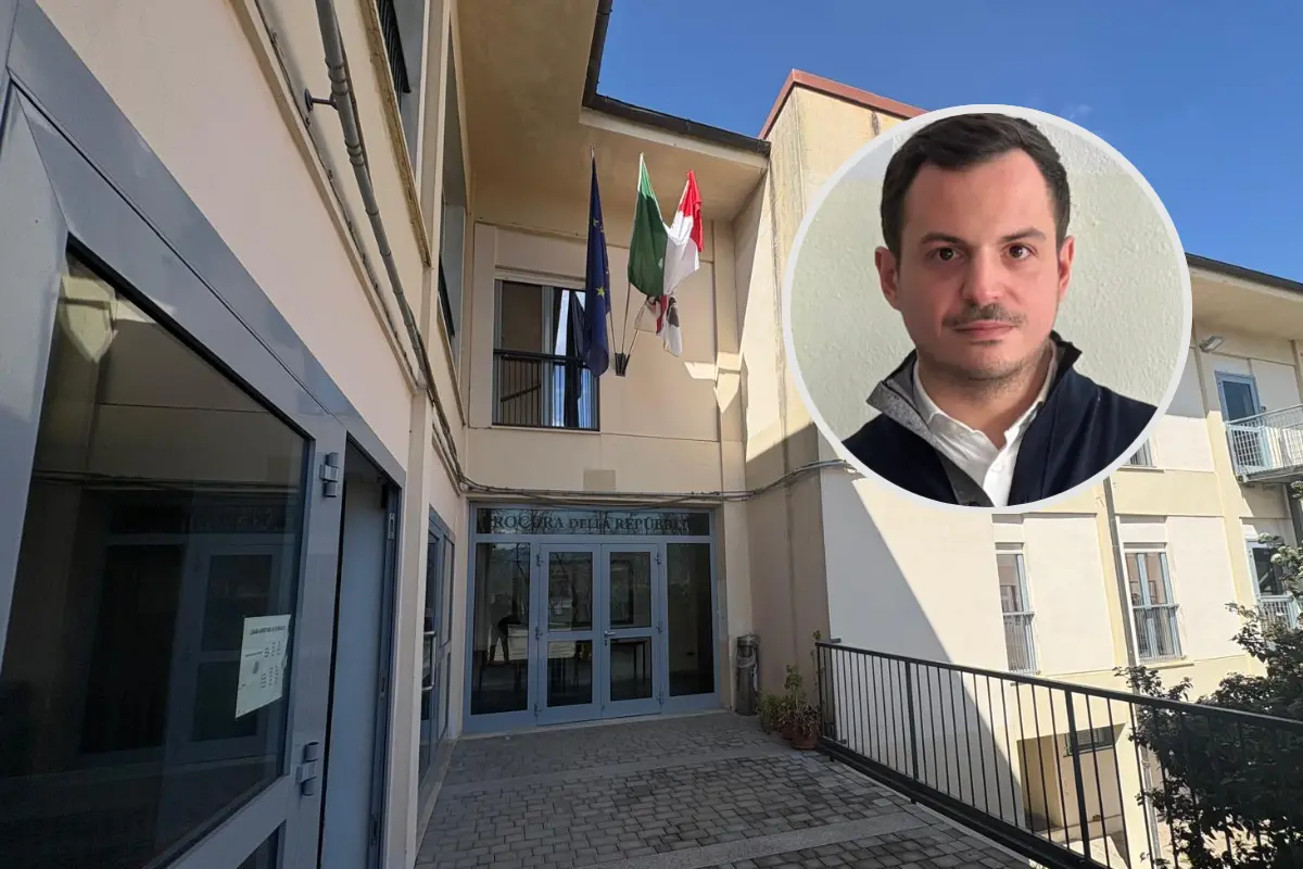 La Procura di Tempio e, nel riquadro, il procuratore facente funzioni Alessandro Bosco