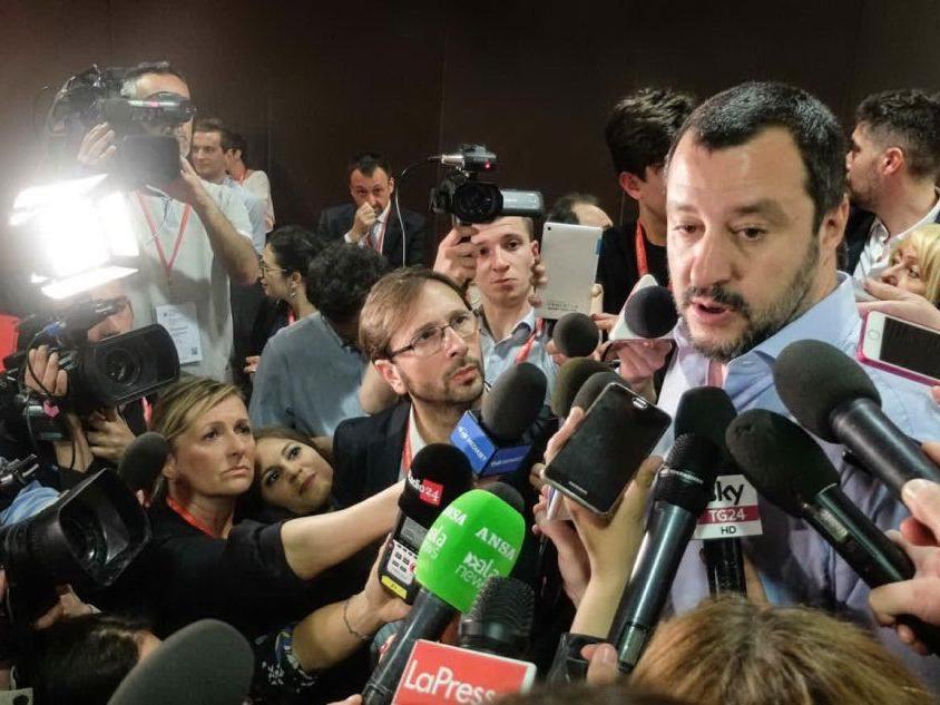 Salvini: &quot;Datemi qualche giorno, a maggio spero di essere premier&quot;