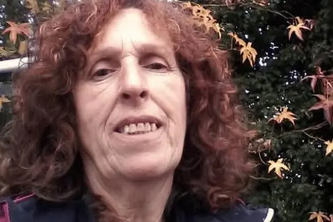 Piera Pinna nella foto diffusa dai familiari dopo la scomparsa